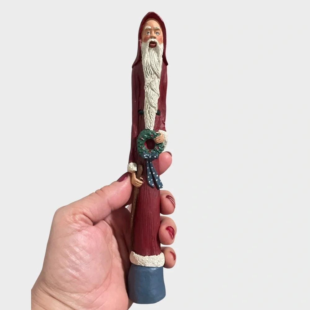 TnT 1991 Pencil Santa/FatherChristmas figurine 8.75